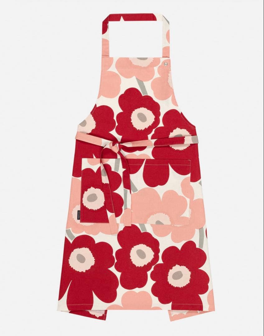 新品 marimekko マリメッコ エプロン ヴィヒキルース 伊勢丹限定カラー