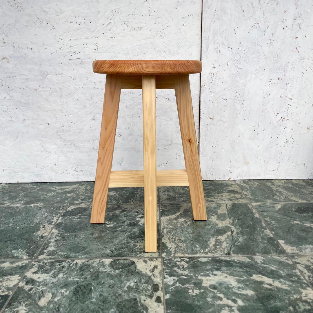 シカタ様専用 丸椅子 木製スツール