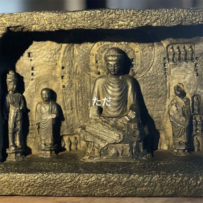 彫刻 盧舎那仏造像 仏壇仏像 禅意 茶室応接間 庭 造景 装飾品