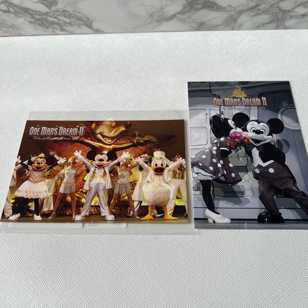 東京ディズニーランド キャラクター 実写 ポストカード ワンマンズ