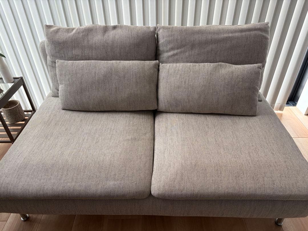 【送料無料】IKEA ソーデルハムン　ソファ SÖDERHAMN ソーデルハムン 3人掛けコンパクトソファ オープンエンド