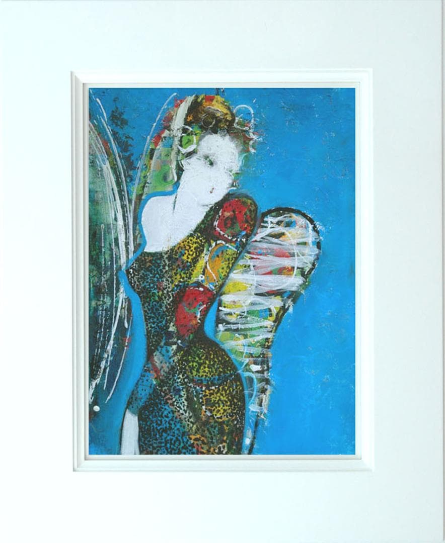油絵 菅家令子 絵 絵画 インテリア uF6-010511 人物 女性像 - メルカリ