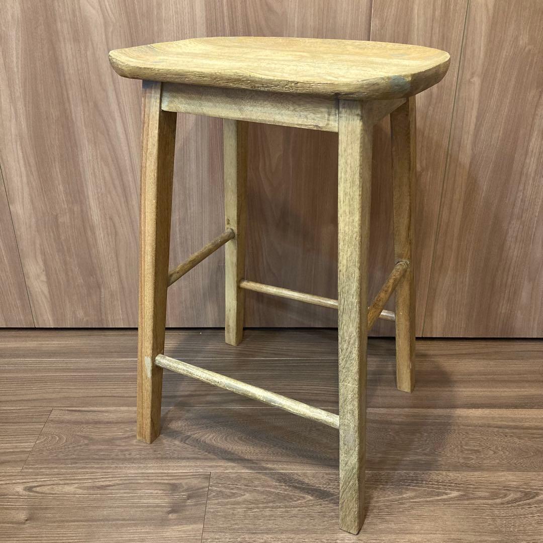 ZARA ザラホーム　木製スツール ELM WOOD STOOL | Zara Home United States of America