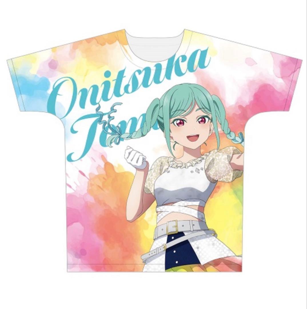 ラブライブ！スーパースター!! フルグラフィックTシャツ 鬼塚冬毬