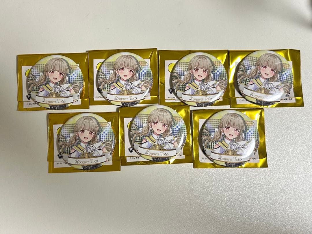ぶいすぽっ！フェス缶バッジ 7個 小雀とと ぶいすぽっ！