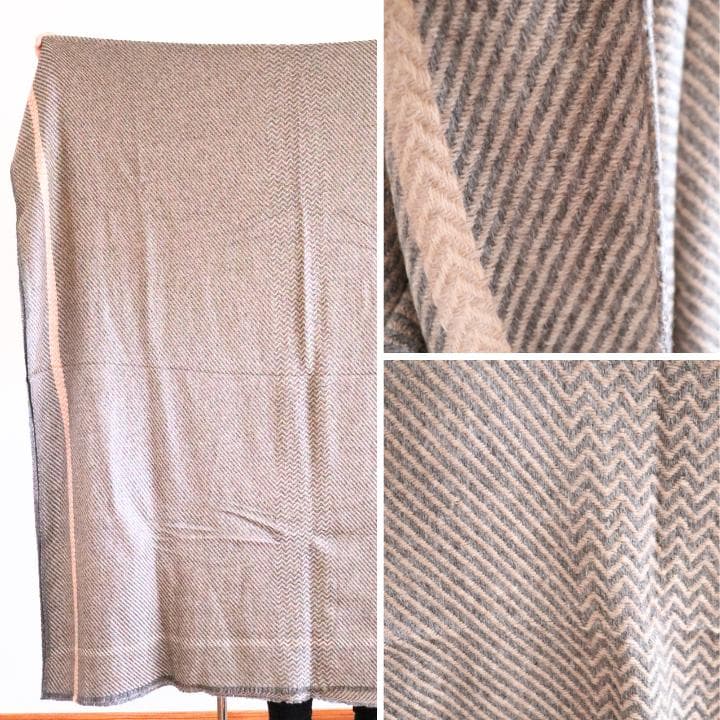 【新品・未使用】カシミヤ100★大判ブランケット★本場ネパールから★毛布代わりに ブランケット カシミヤ100% 大判 厚手（ブランケット）｜sankyo shokai