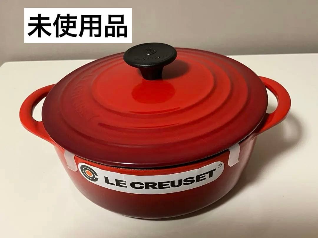 LE CREUSET ル・クルーゼ ココットロンド チェリーレッド 両手鍋18㎝ シグニチャー ココット・ロンド 18cm チェリーレッド (シルバーツマミ