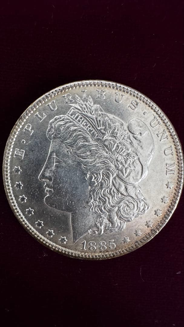 1885年Silver Morgan Dollar $1 モルガンダラー 1885 $1 MS | Coin Explorer | NGC