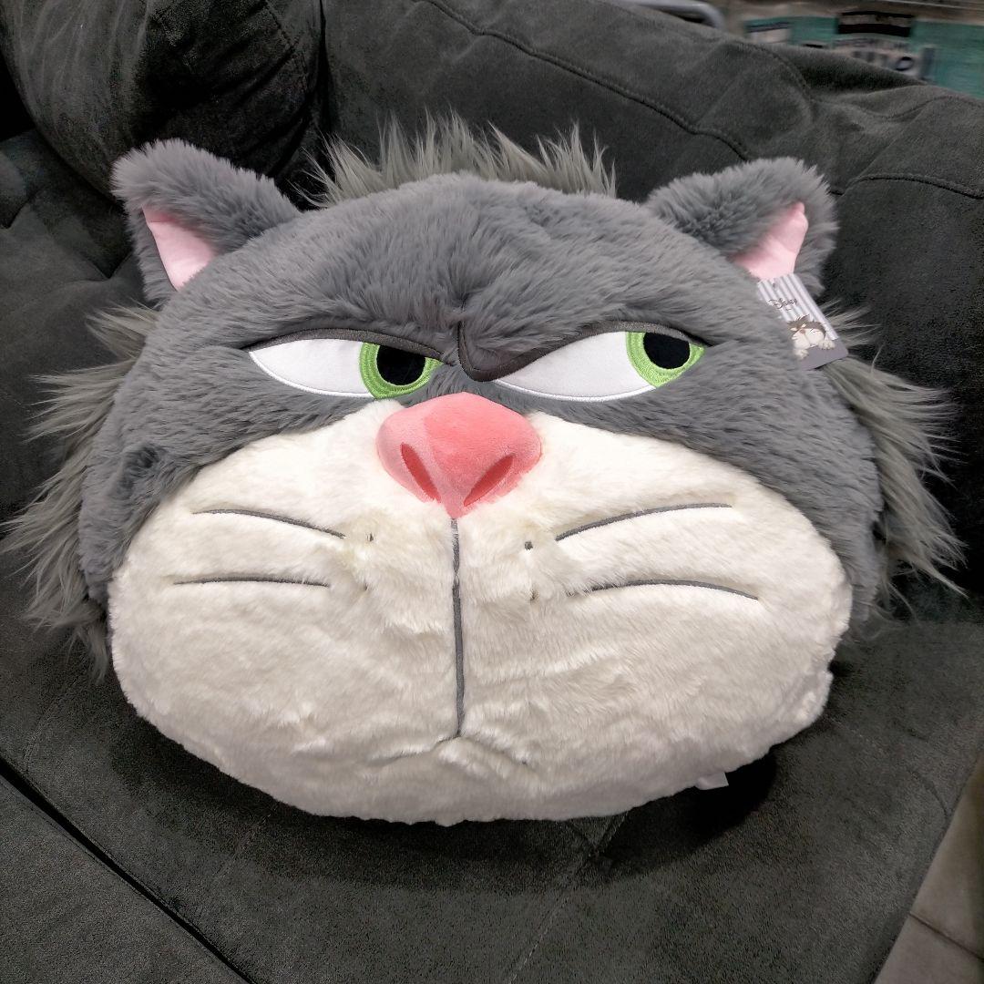 週末限定価格 新品タグ付・ディズニー ルシファー コストコ クッション