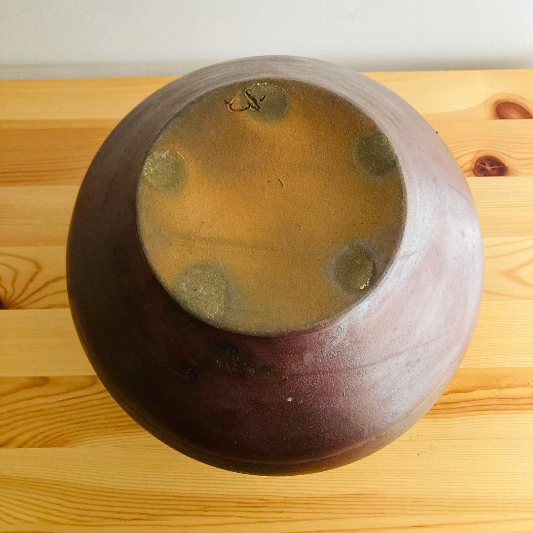 新品】丹波焼 立杭焼 大熊窯 大上亨 大上巧 壺 花瓶 花器 花入れ 木箱