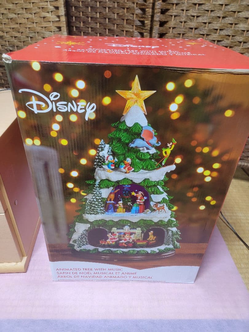 Disney アニメーション付きクリスマスツリー - メルカリ