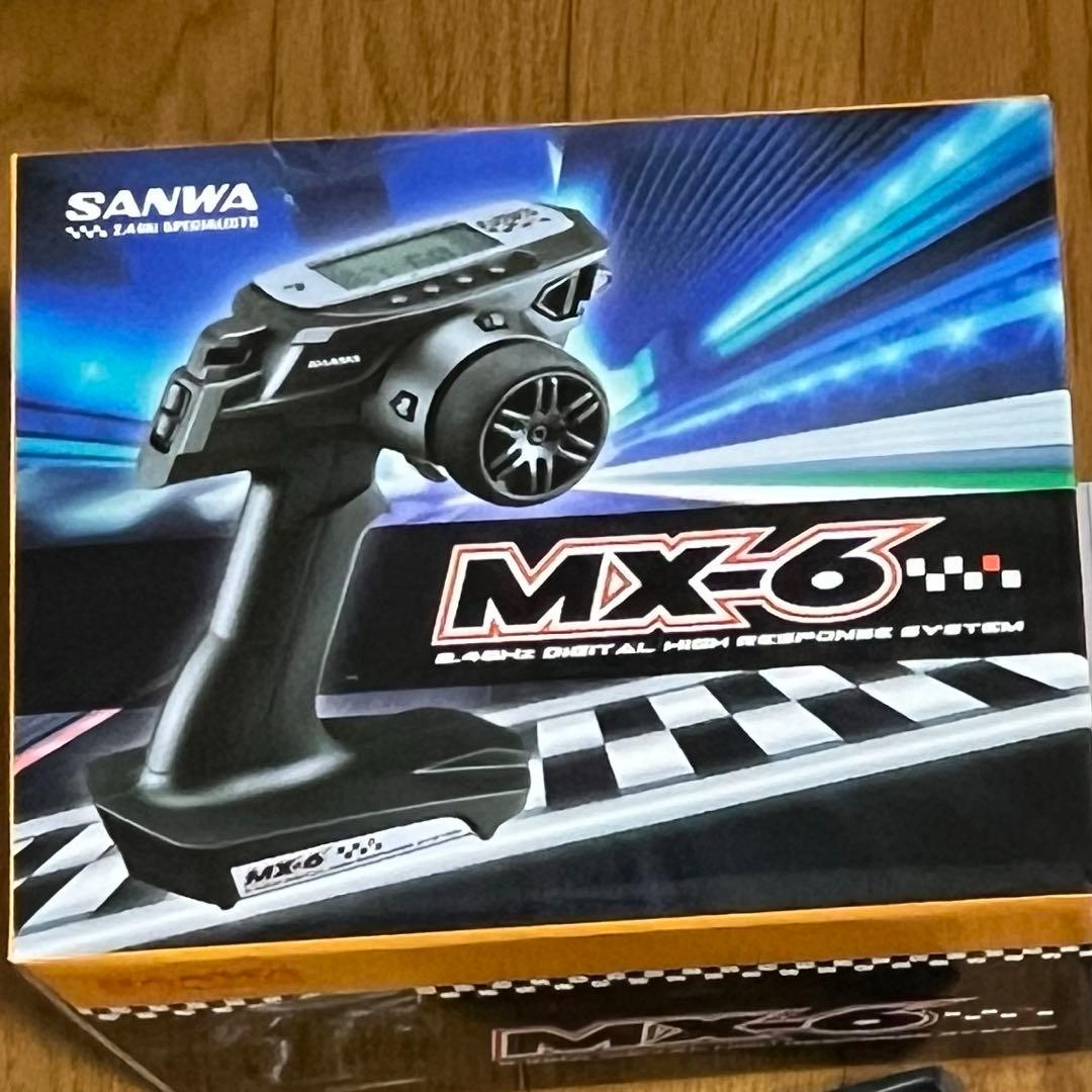 サンワ プロポ MX-6 RX-391 アンプ BL-SIGMA サーボ 102 - メルカリ