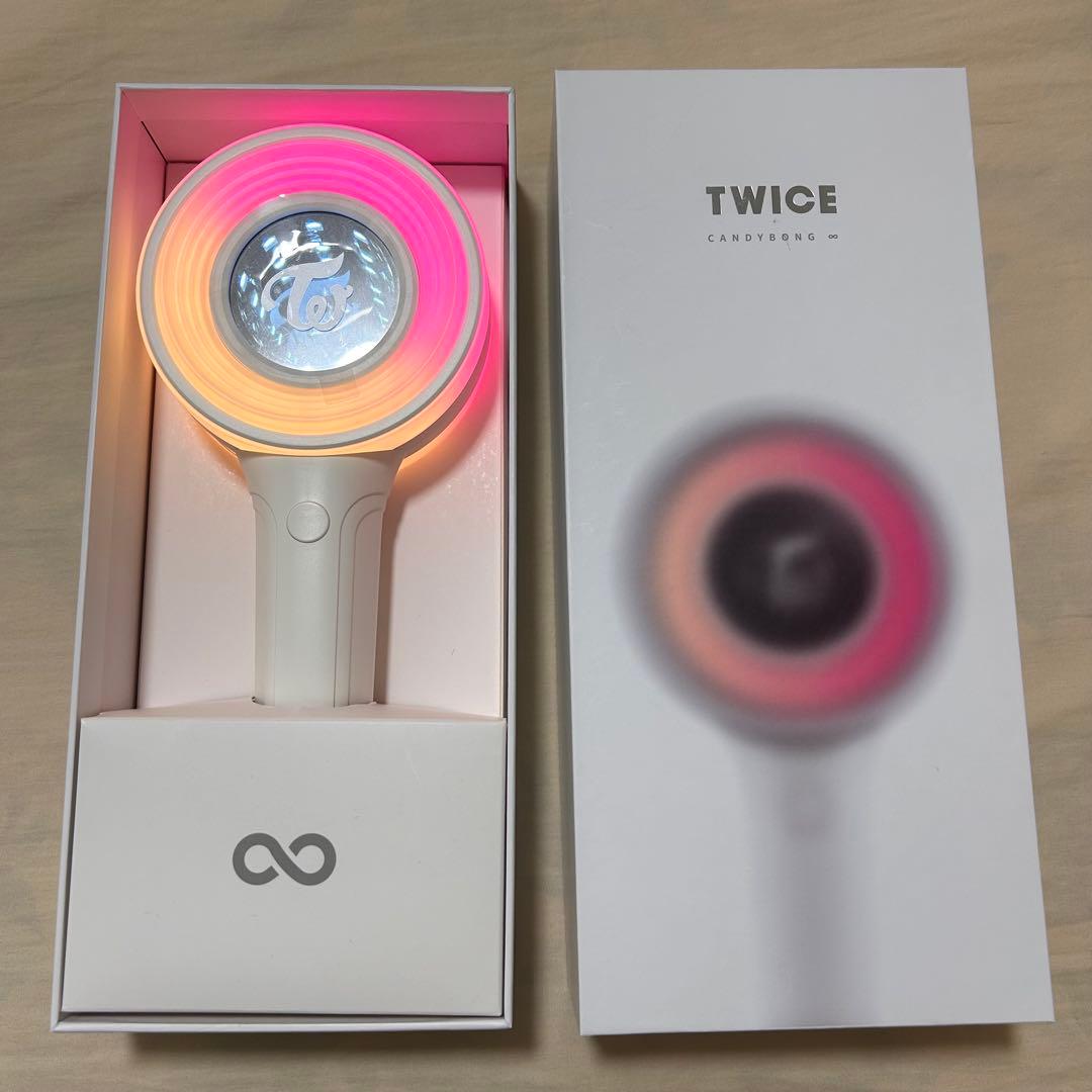 TWICE CANDYBONG ∞ VER.3 ペンライト Amazon.com: GASHINA STORY Twice Candybong Infinity Ver3. Official