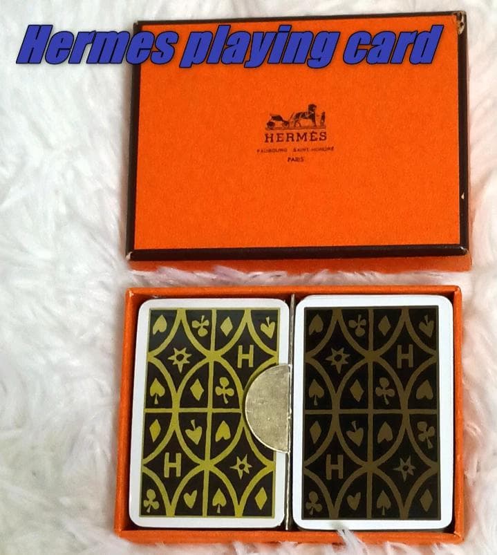 エルメス HERMES ミニチュアトランプ デッキ 正規品 Hデザイン 楽天市場】【未使用品】HERMES エルメス トランプ ミニトランプ