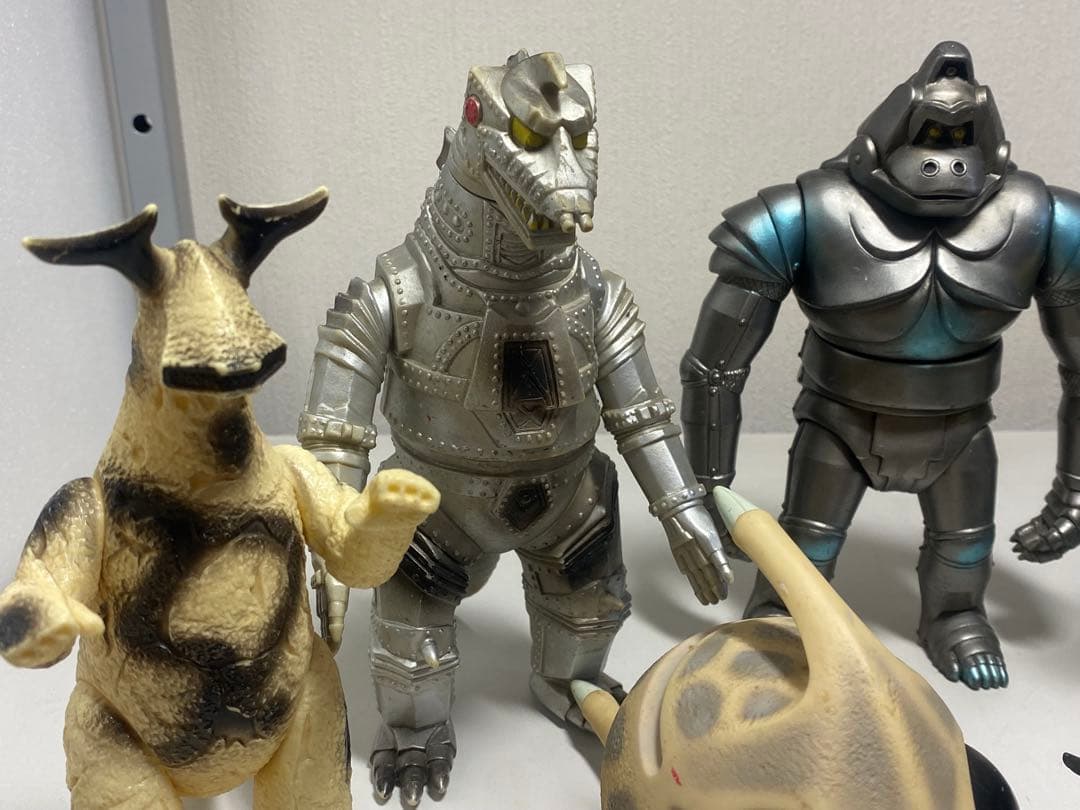 フィギュアソフビ モゲラ バトラ メカニコング エレキング メカゴジラ