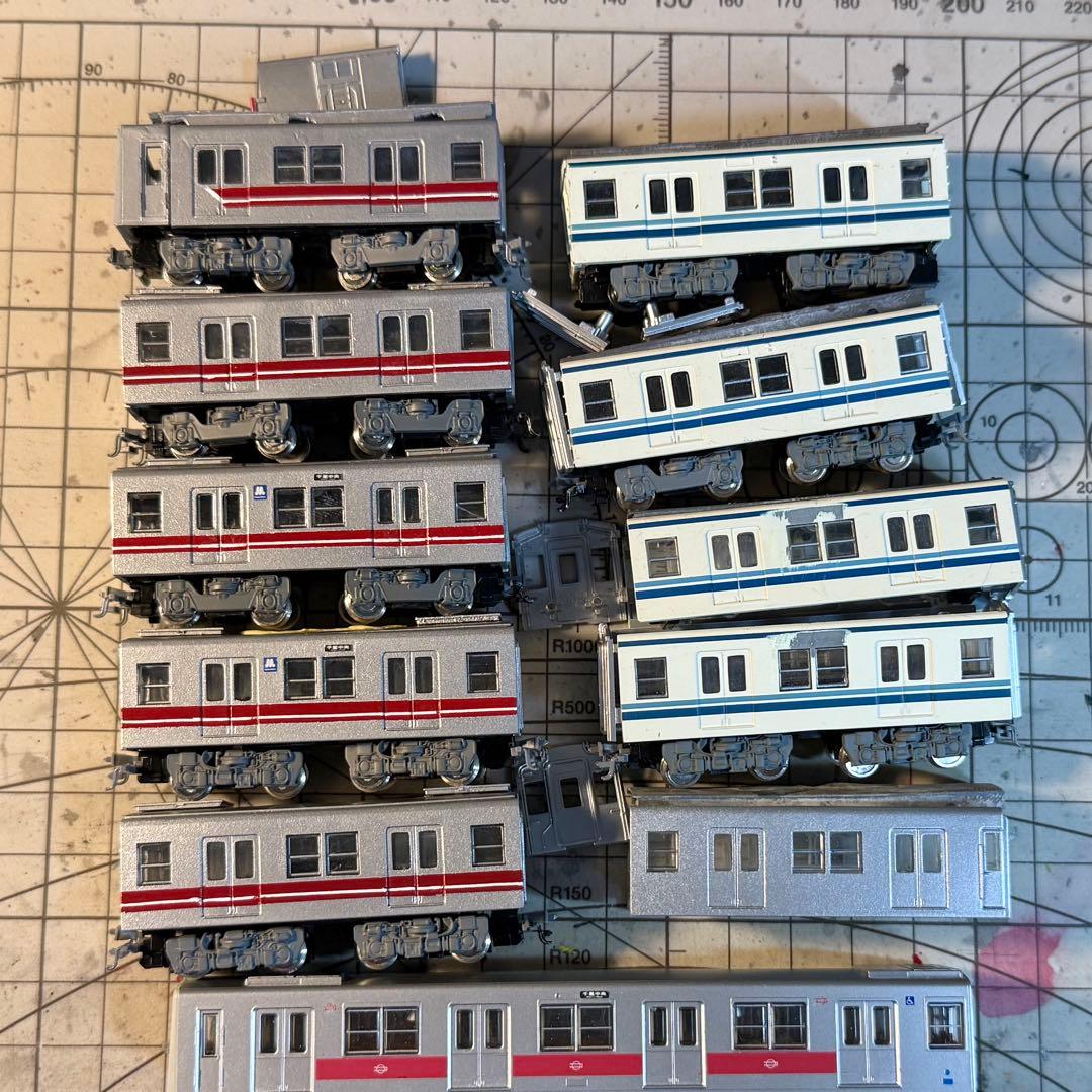 Bトレインショーティー 改造途中品 Osaka Metro 10A系・20系 - メルカリ
