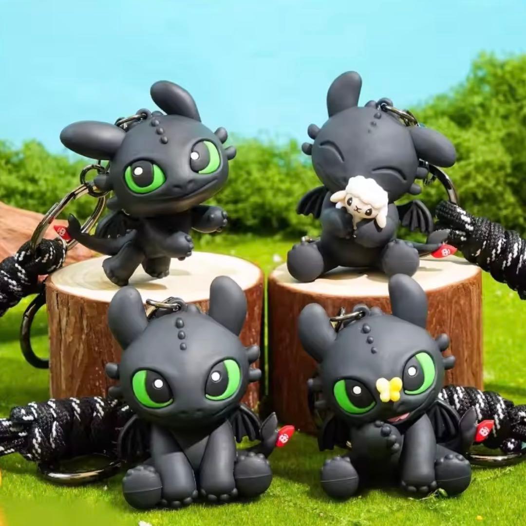 ヒックとドラゴン ナイトフューリー トゥース キーホルダー ストラップ