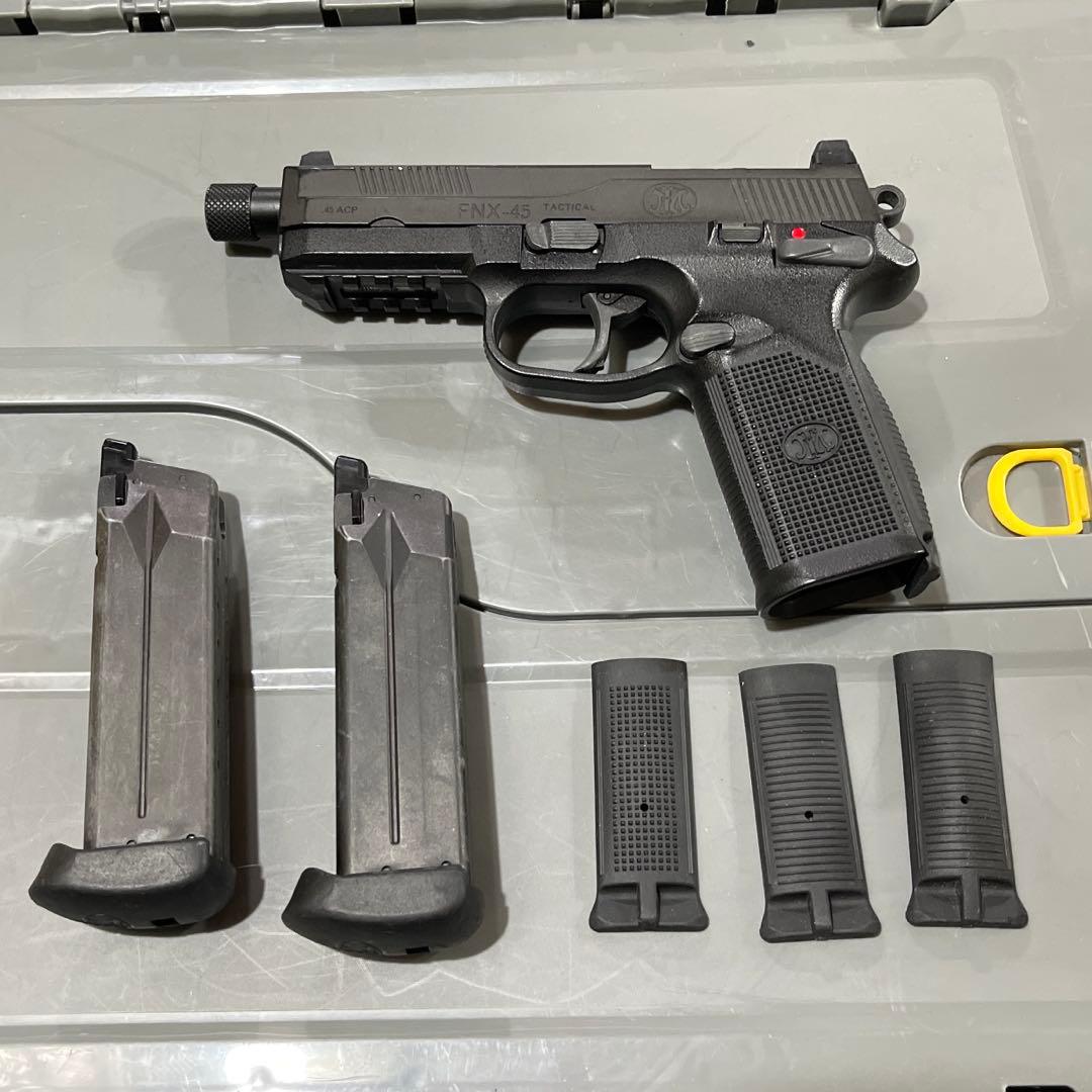 FNX-45 Tactical ガスガン 2本マガジン付き 東京マルイ FNX-45タクティカル - ガスブローバック | 東京マルイ エアソフトガン