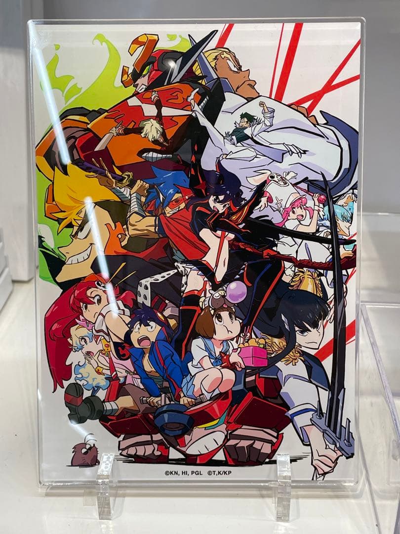 天元突破グレンラガン対キルラキル展 公式ビジュアル アクリルプレート