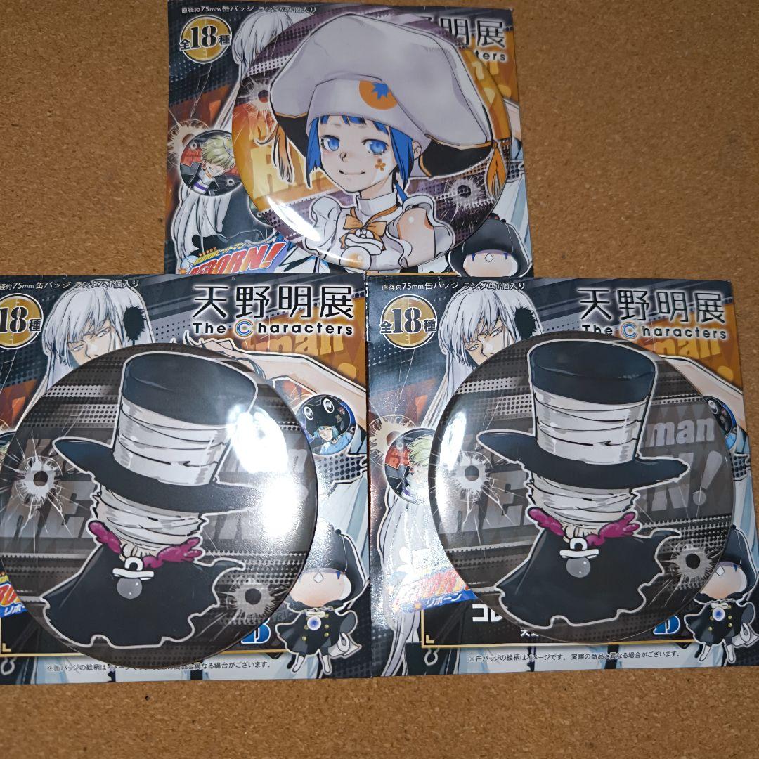天野明展 家庭教師ヒットマンREBORN! 缶バッジ ユニ バミューダ - メルカリ