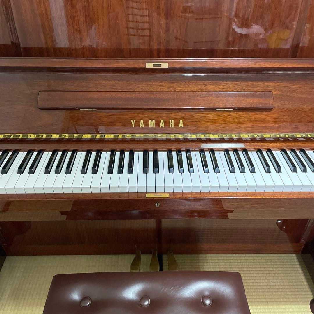 YAMAHA アップライトピアノ】 木製 マホガニー 高級 猫脚 オシャレ