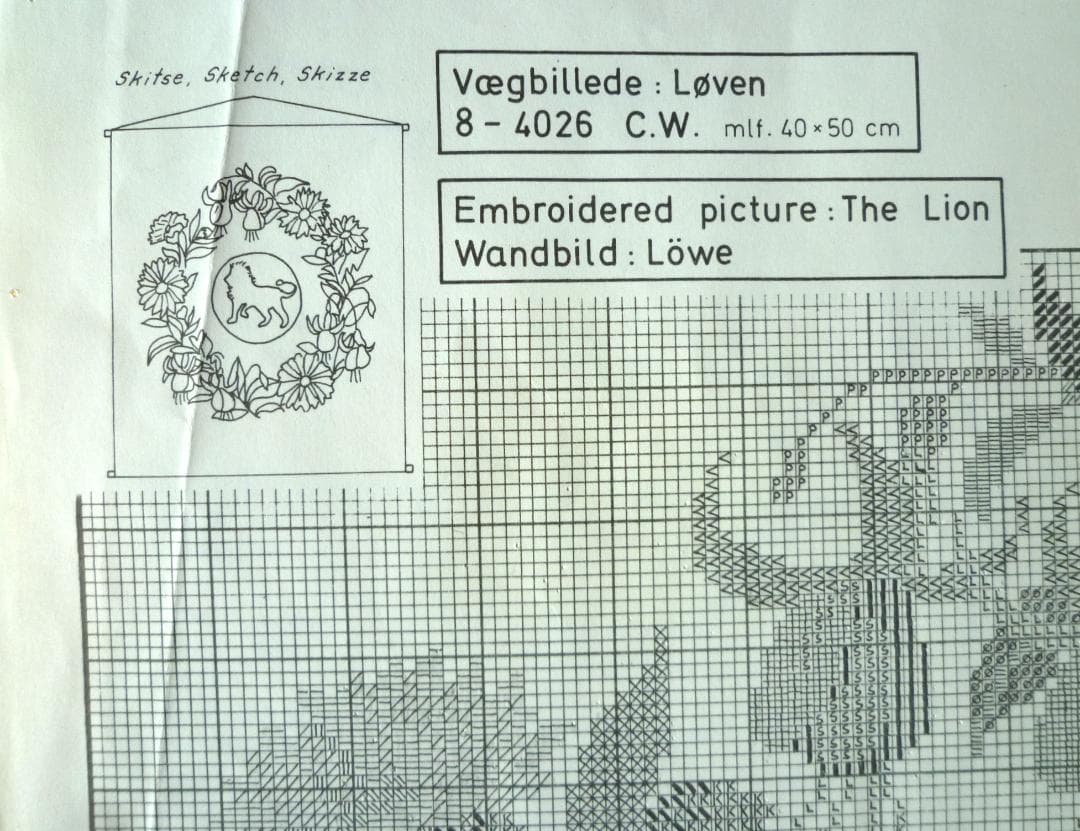 EVA ROSENSTAND／CLARA WAEVER （図案＆余り糸） EVA ROSENSTAND