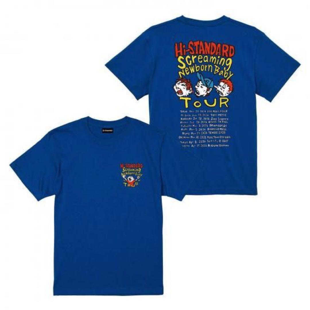新品未使用】 ハイスタンダード 2026年 ツアーTシャツ XXL ブルー