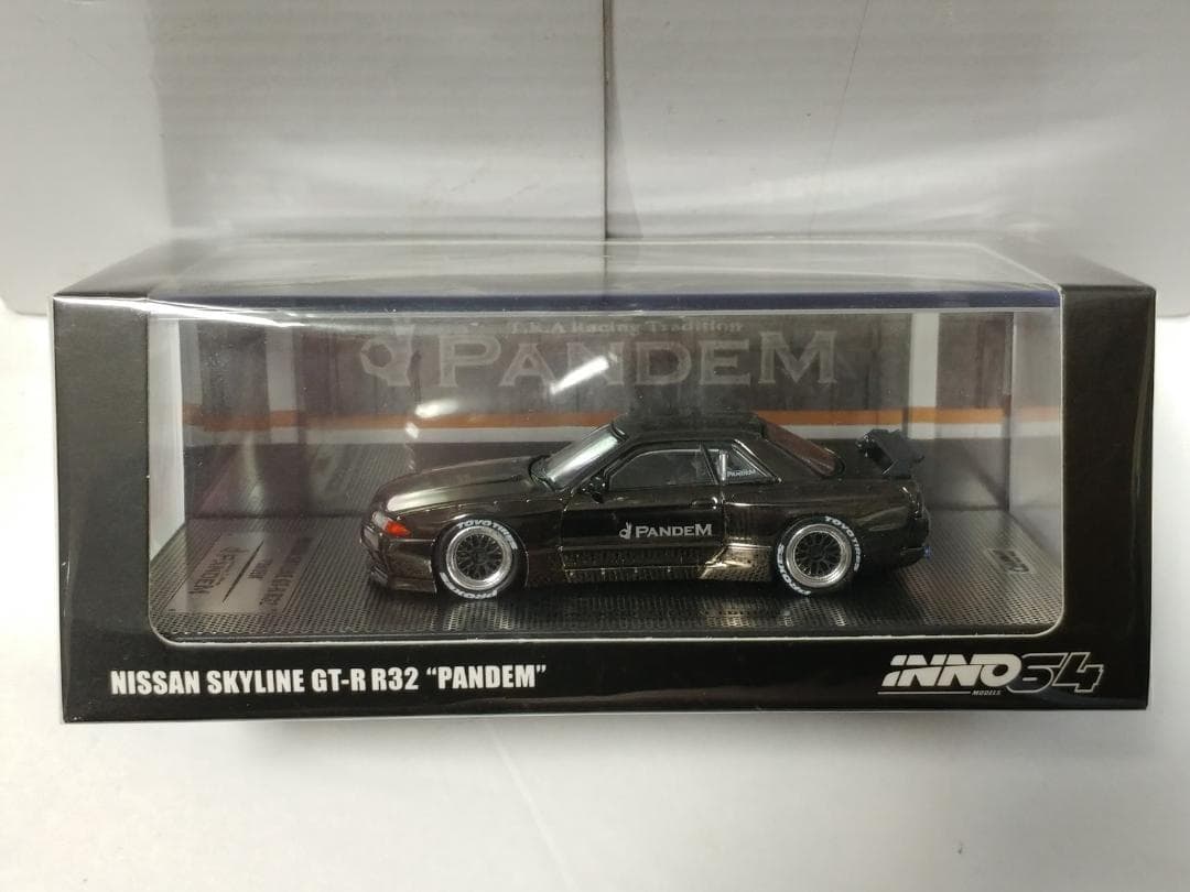 イノモデル 1/64 日産 スカイライン GT-R R32 クロームブラック - メルカリ