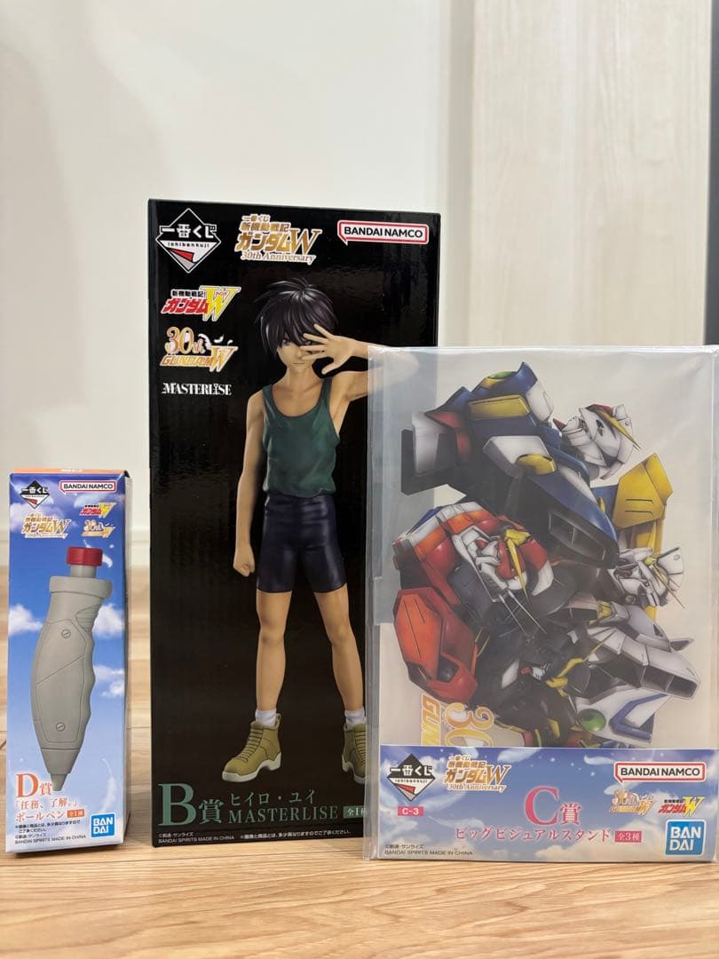 一番くじ 新機動戦記ガンダムW ヒイロ・ユイ フィギュア ボールペン