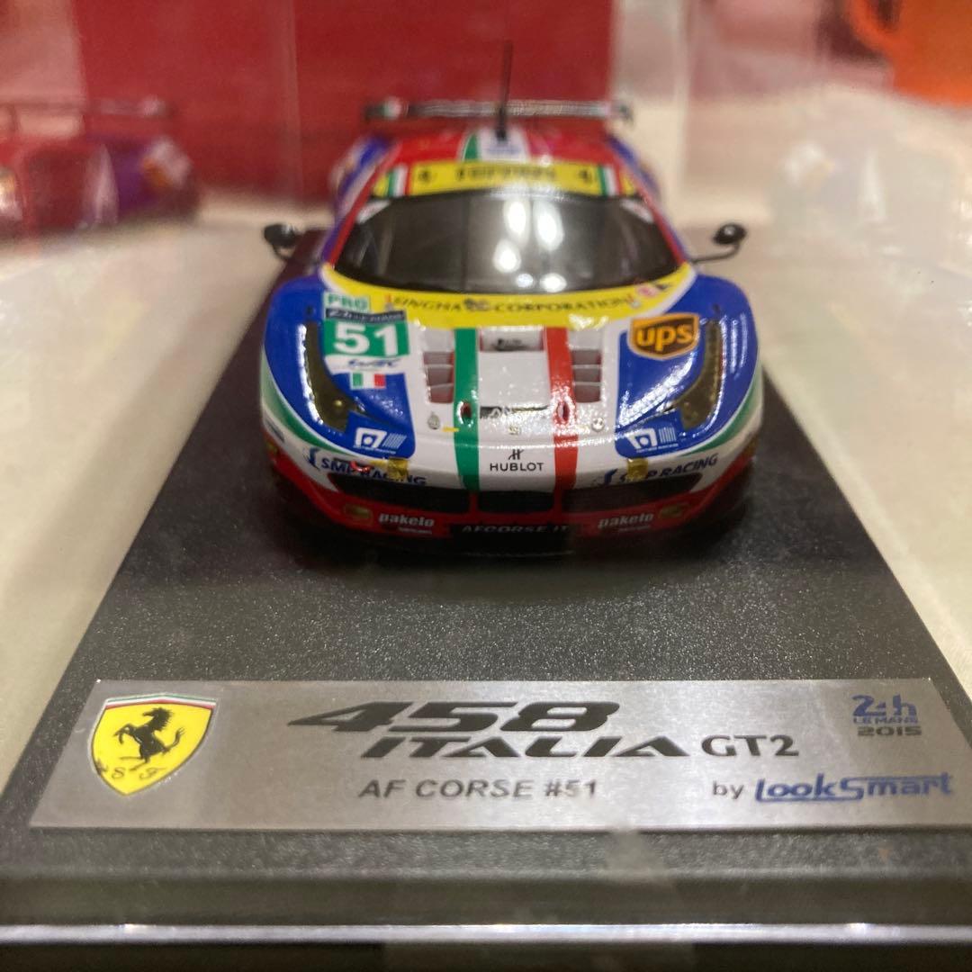 ルックスマート 1/43 フェラーリ 458 GT2 LM2015 No.51 - メルカリ