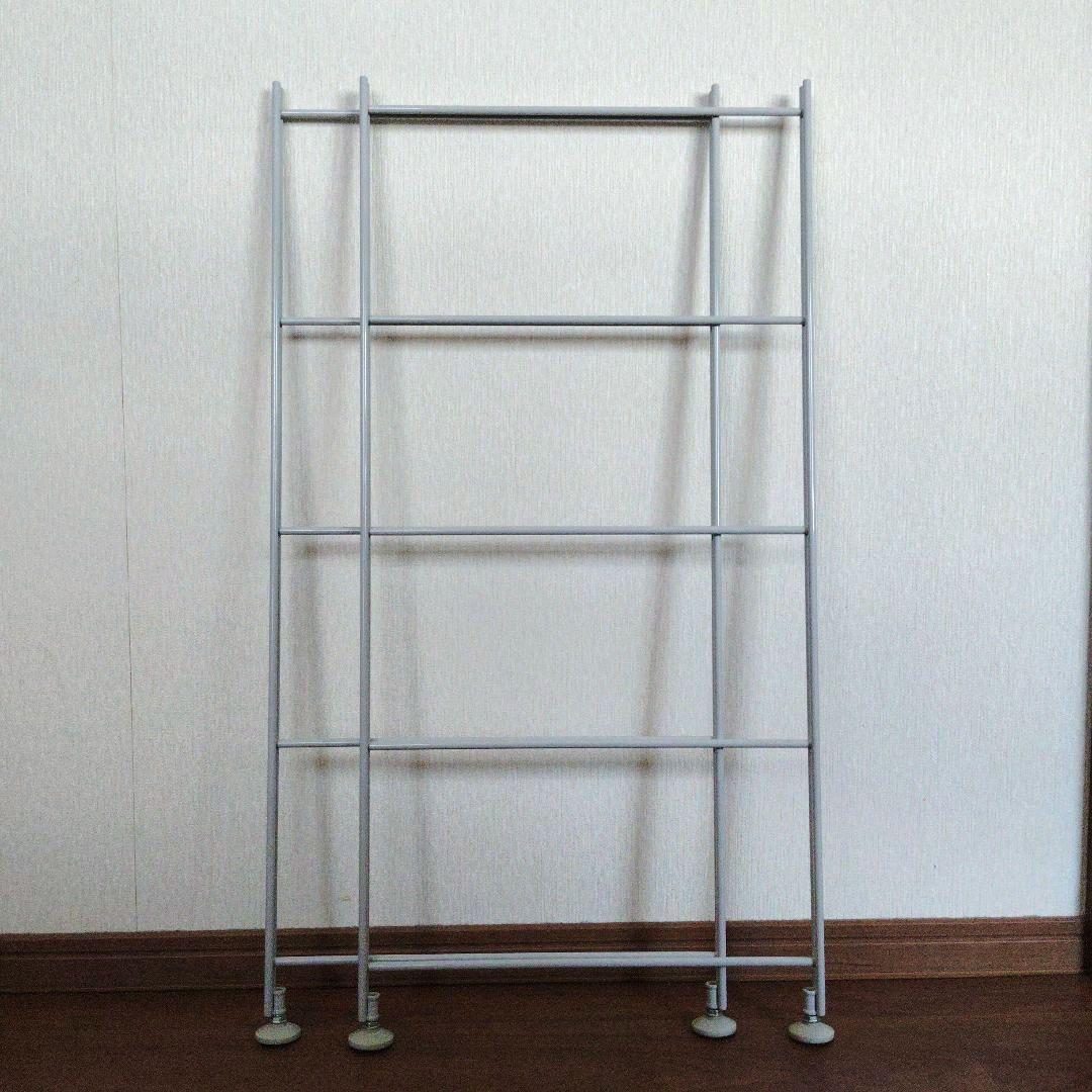 直接お取引可 無印良品 スチールユニットシェルフ 小 廃盤グレー
