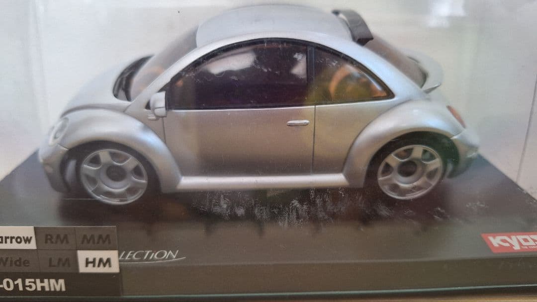 京商 ミニッツ ボディ　ニュービートル シルバー KYOSHO MINI-Z Racer MR-03VE HM ボディ/シャシーセット VW New