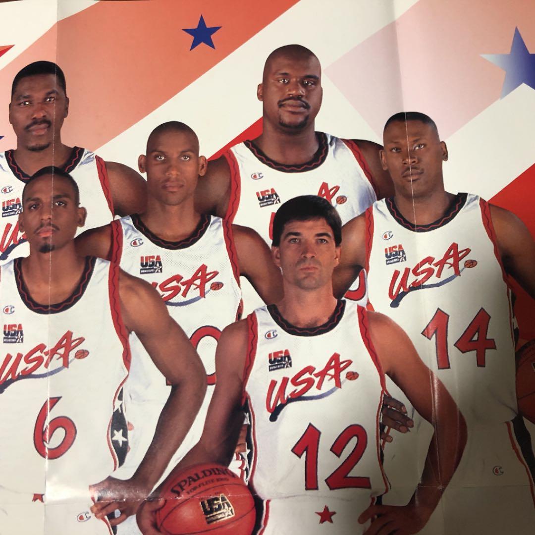 アトランタオリンピック NBA ドリームチーム3ポスター - メルカリ