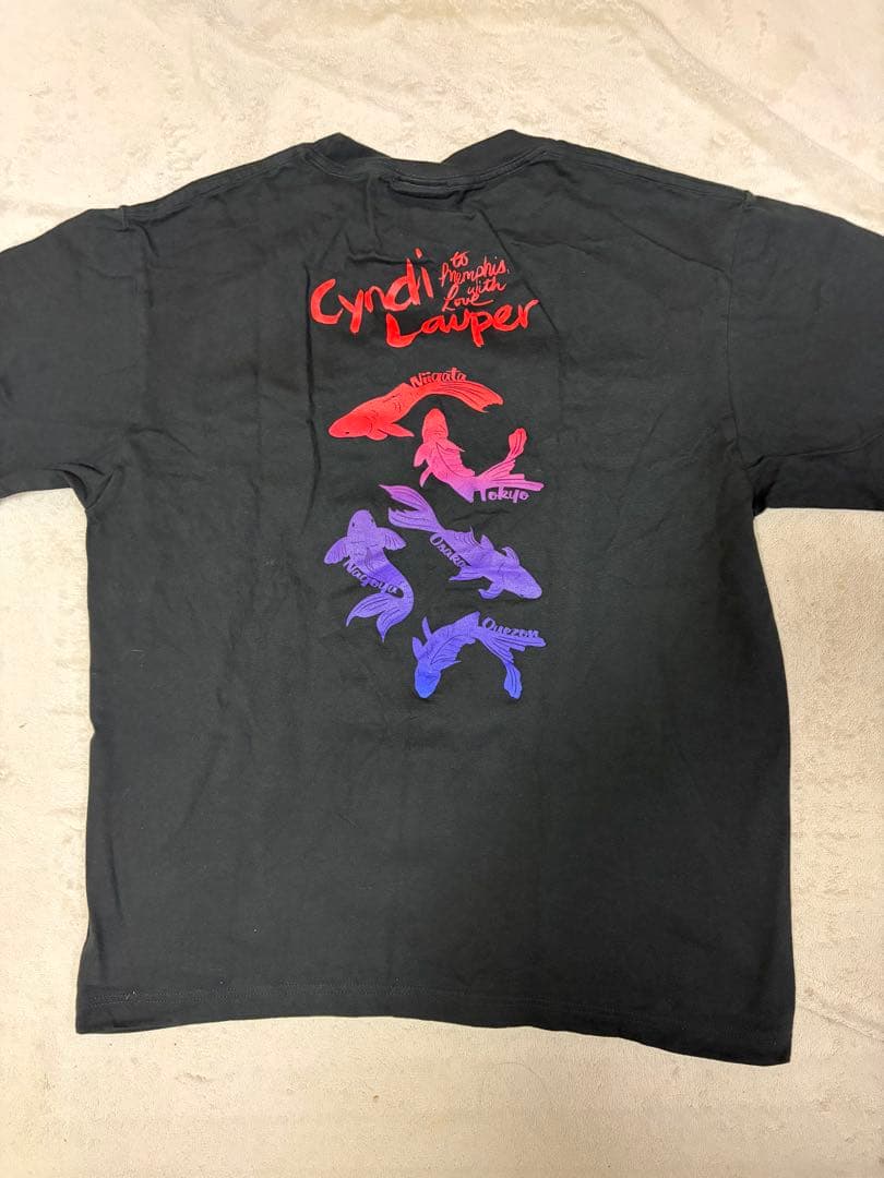 Cyndi Lauper （シンディ・ローパー）ライブグッズTシャツ 2012 - メルカリ