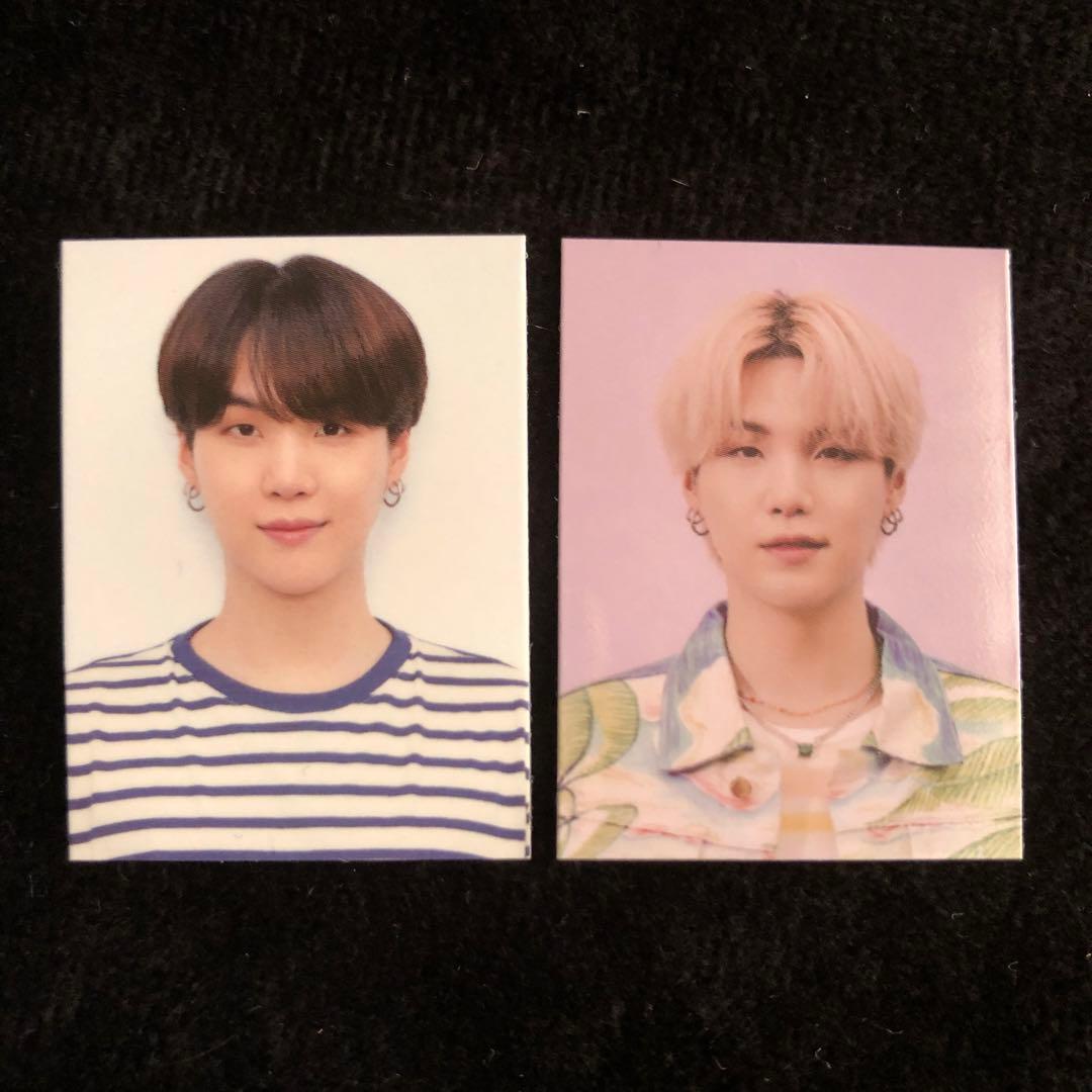 BTS ユンギ 証明写真 シーグリ2021 2022 フォトカード SUGA - メルカリ