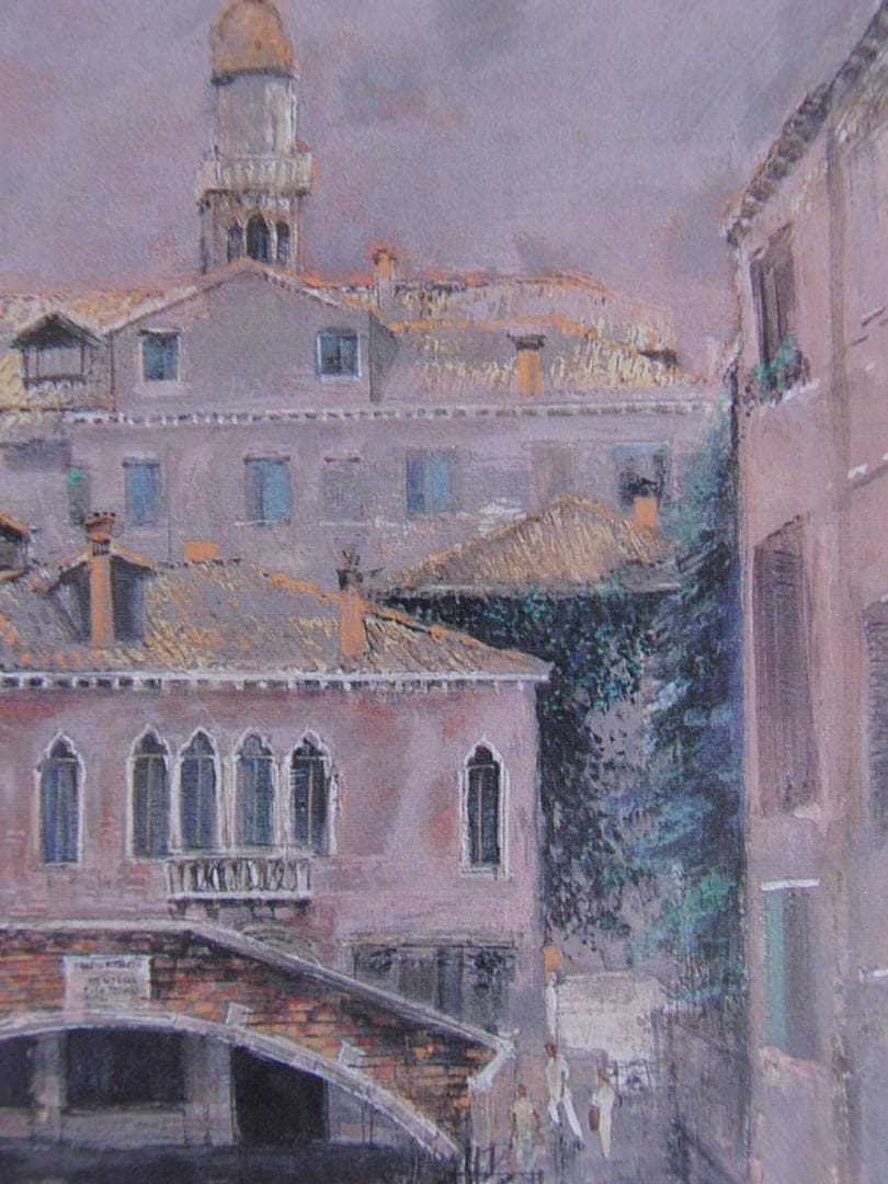 ハイム・スーチン、【セレの風景】、高級画集画、状態良好、新品高級額装付