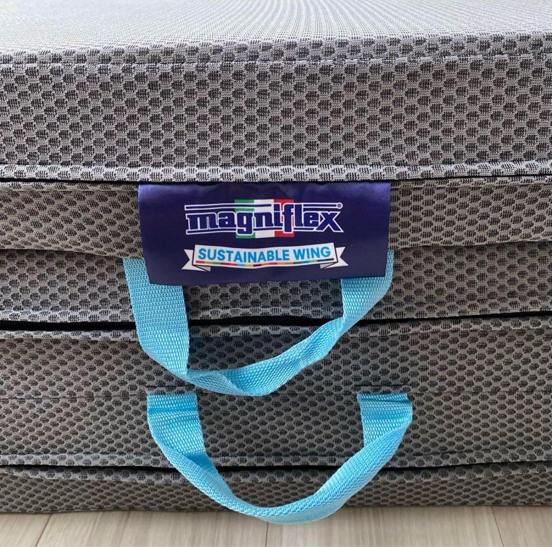 美品✩︎マニフレックス マットレス セミシングル マニフレックス サステナブルウィング／セミシングル