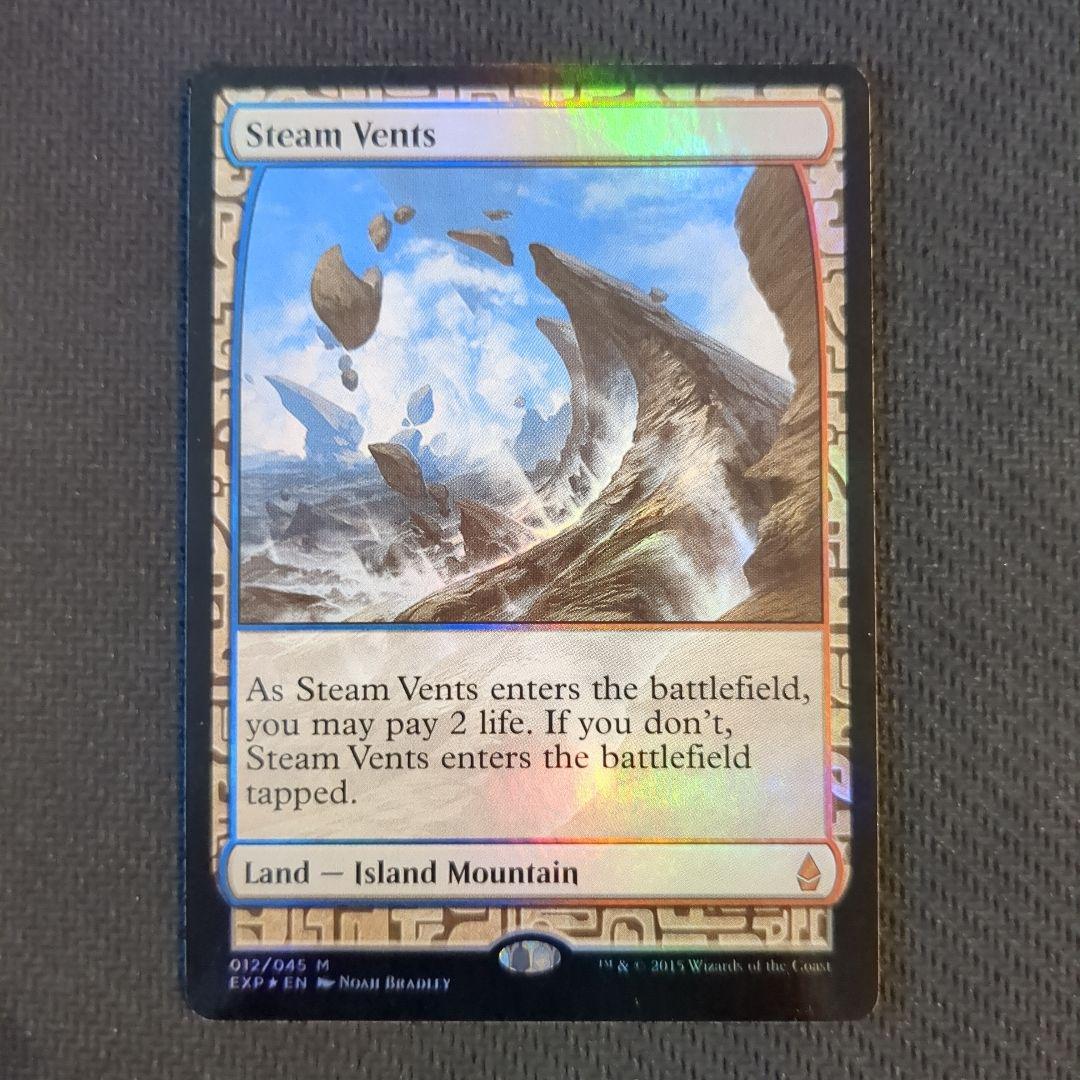 MTG 蒸気孔 Steam Vents EN FOIL ZEN ミントモール / MINT GAMES MTG(東日本橋) / 【CLU】【ENG】【Foil