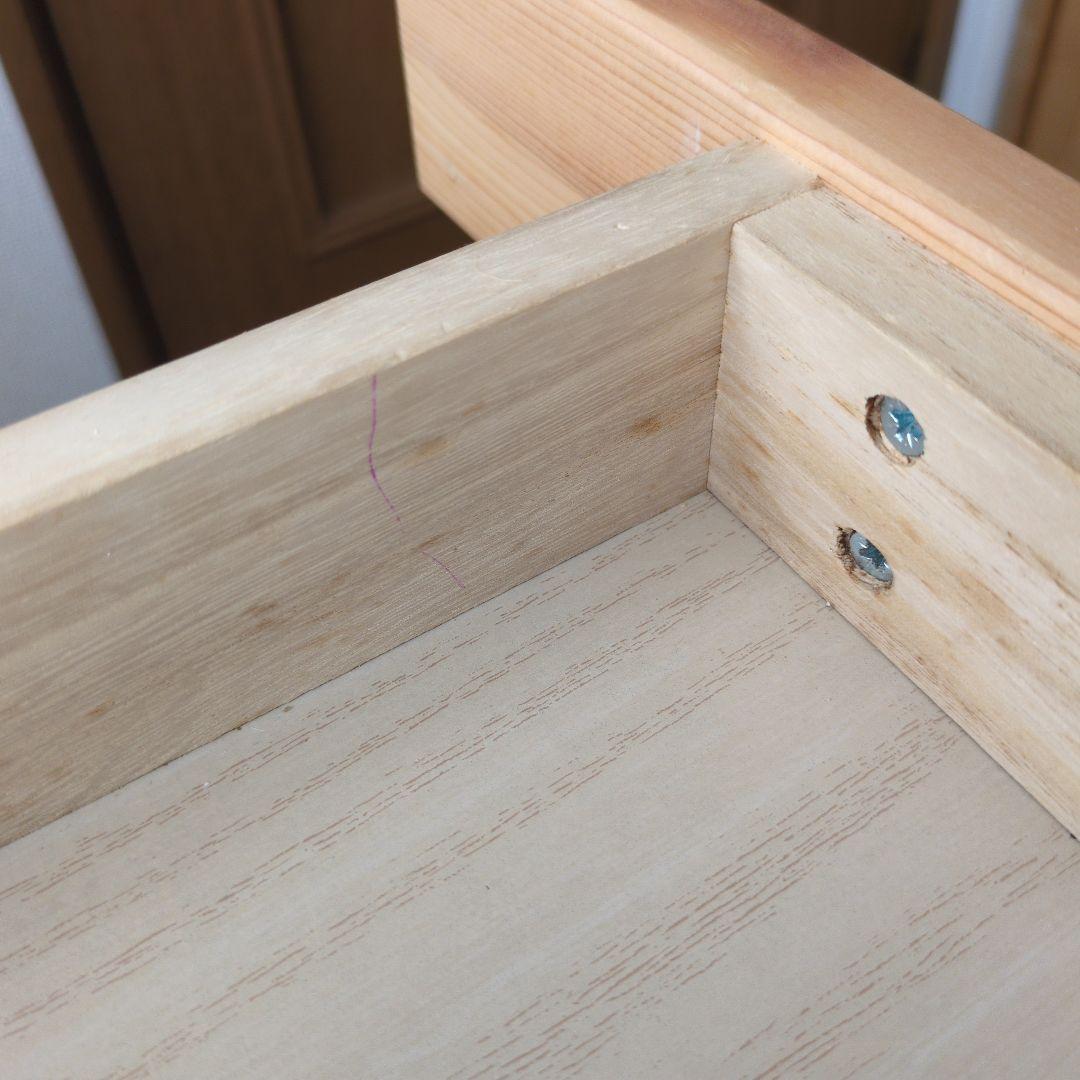 たのメル便送料込】無印良品 パイン材デスク デスクワゴンセット 学習