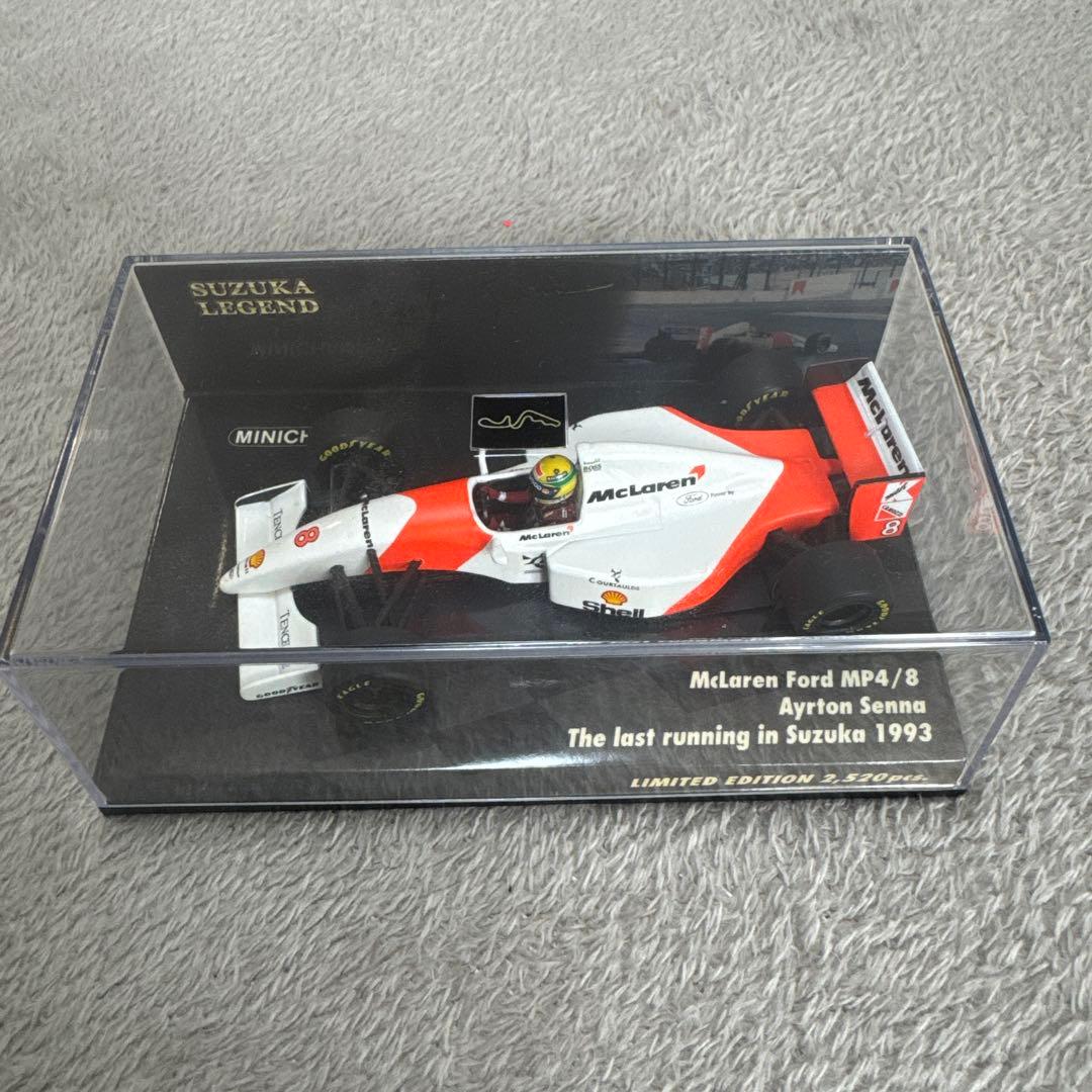 ミニチャンプス F1 1/43 マクラーレンMP4/8 セナ 鈴鹿レジェンド