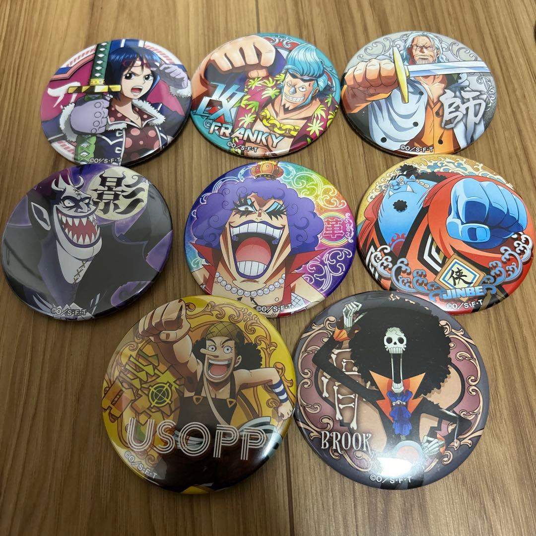 ワンピース 輩缶バッジ サバイバルの海 まとめ売り - メルカリ