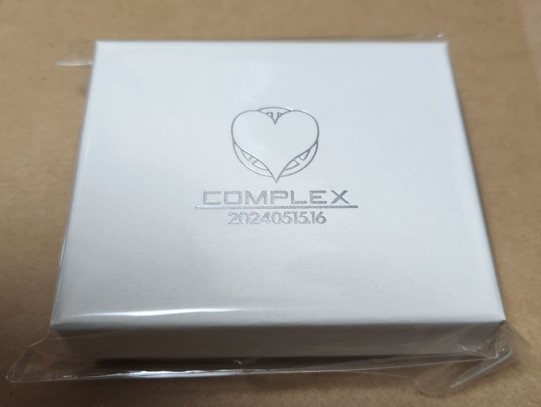 未開封】 COMPLEX 『日本一心』ピースハート・シルバーネックレス