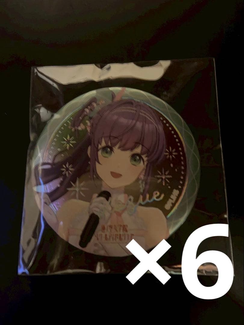 ラブライブ！蓮ノ空4th物販乙宗梢シークレット缶バッジ6枚セット ラブライブ！蓮ノ空女学院スクールアイドルクラブ 2nd（シークレット
