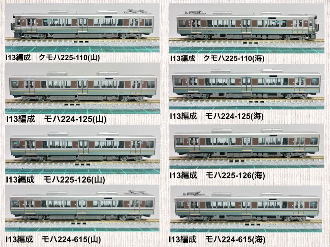加工品】TOMIX 225系100番台l13+U9編成 12両セット - メルカリ