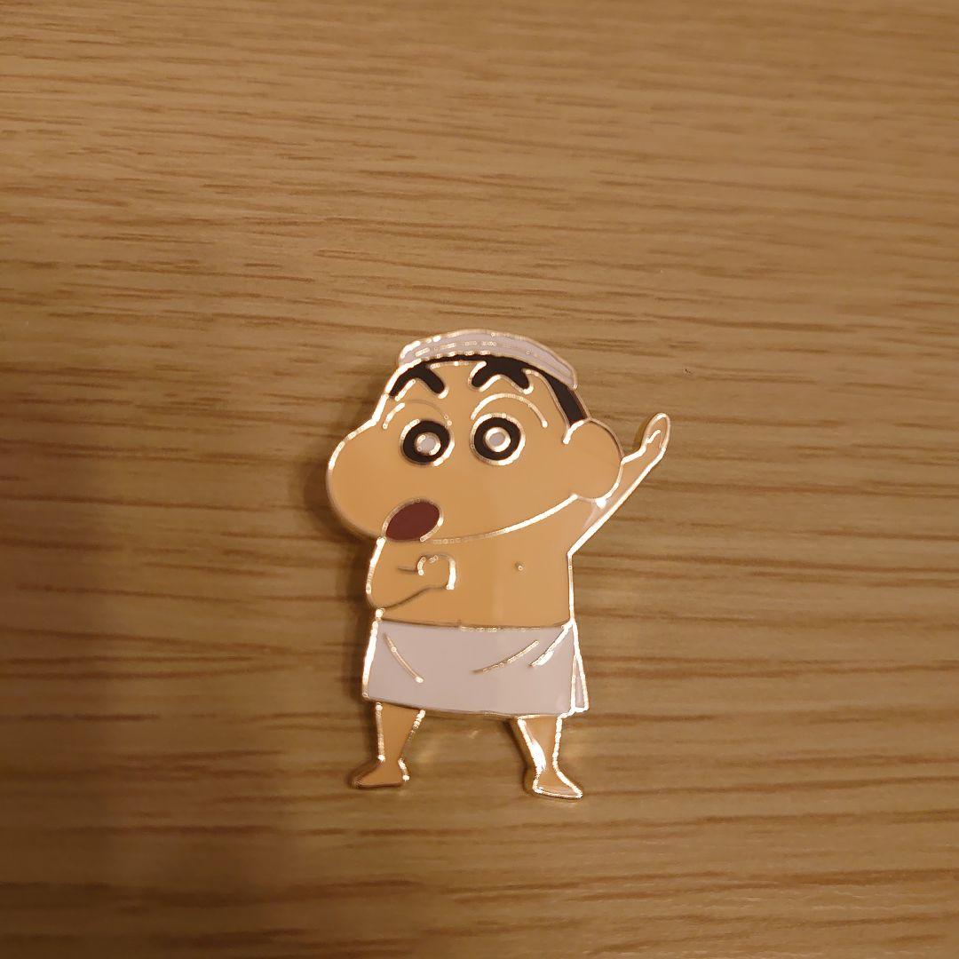 クレヨンしんちゃん 30周年 ピンバッジコレクション 温泉わくわく大