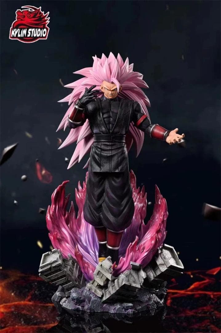 ドラゴンボール 超サイヤ人ロゼ3 ゴクウブラック フィギュア ガレージ