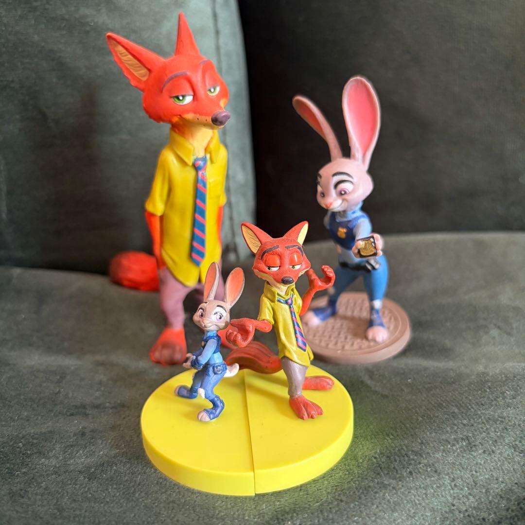ズートピア フィギュアセット ニック・ジュディ - メルカリ