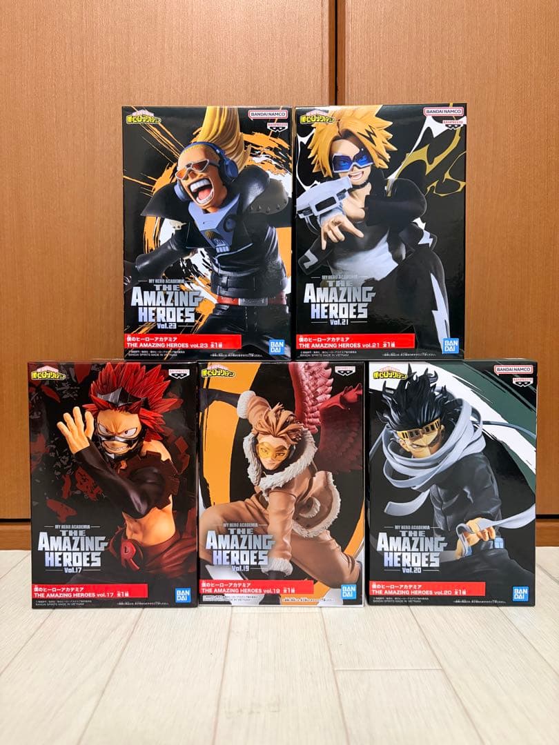 僕のヒーローアカデミア AMAZING HEROES フィギュア19体セット52