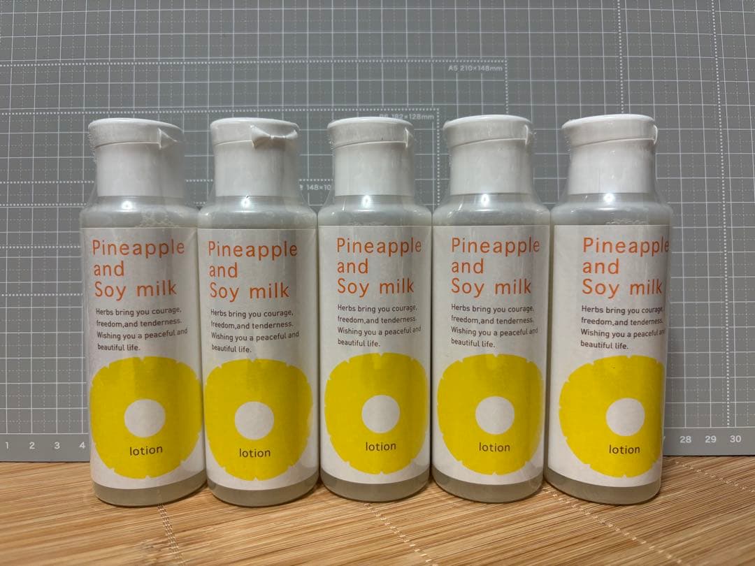 鈴木ハーブ研究所 パイナップル豆乳ローション ミルク 各100ml 5本セット Amazon.co.jp: 鈴木ハーブ研究所 パイナップル豆乳ローション 100mL約1