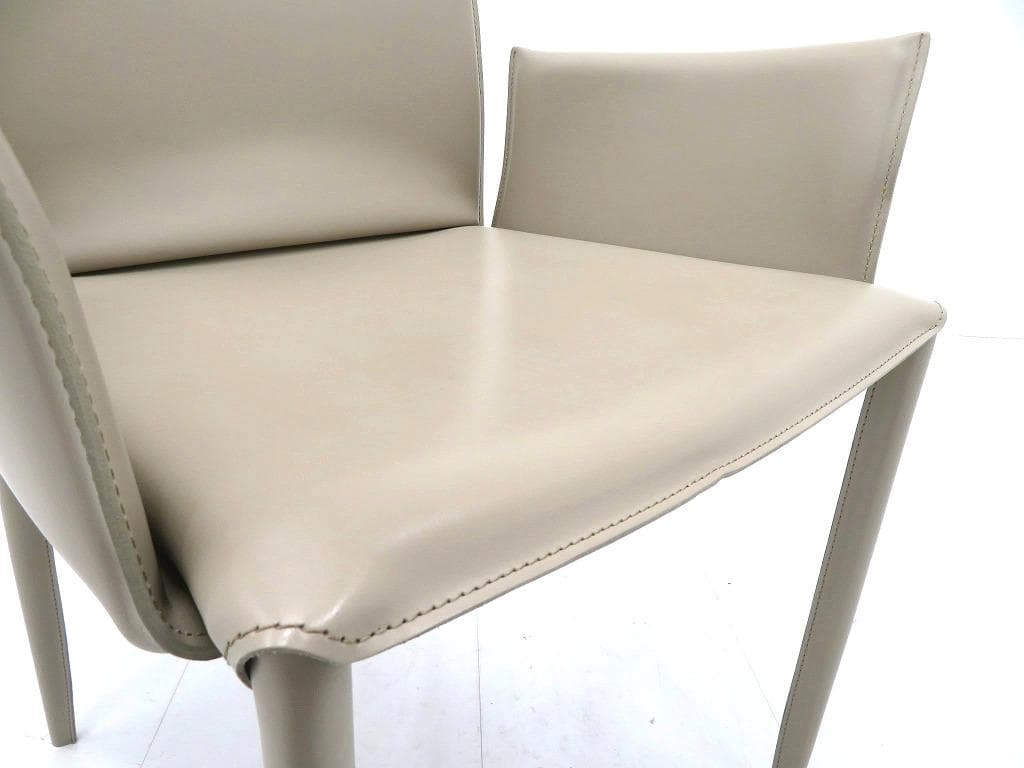 展示品 イタリア ボンテンピ 総本革 レザー チェア モダン 高級 - メルカリ